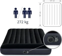 Intex Pillow Rest Classic Full Luchtbed - 2-persoons - 191x137x23 Cm -Buiten Kamperen 1200x1096 1