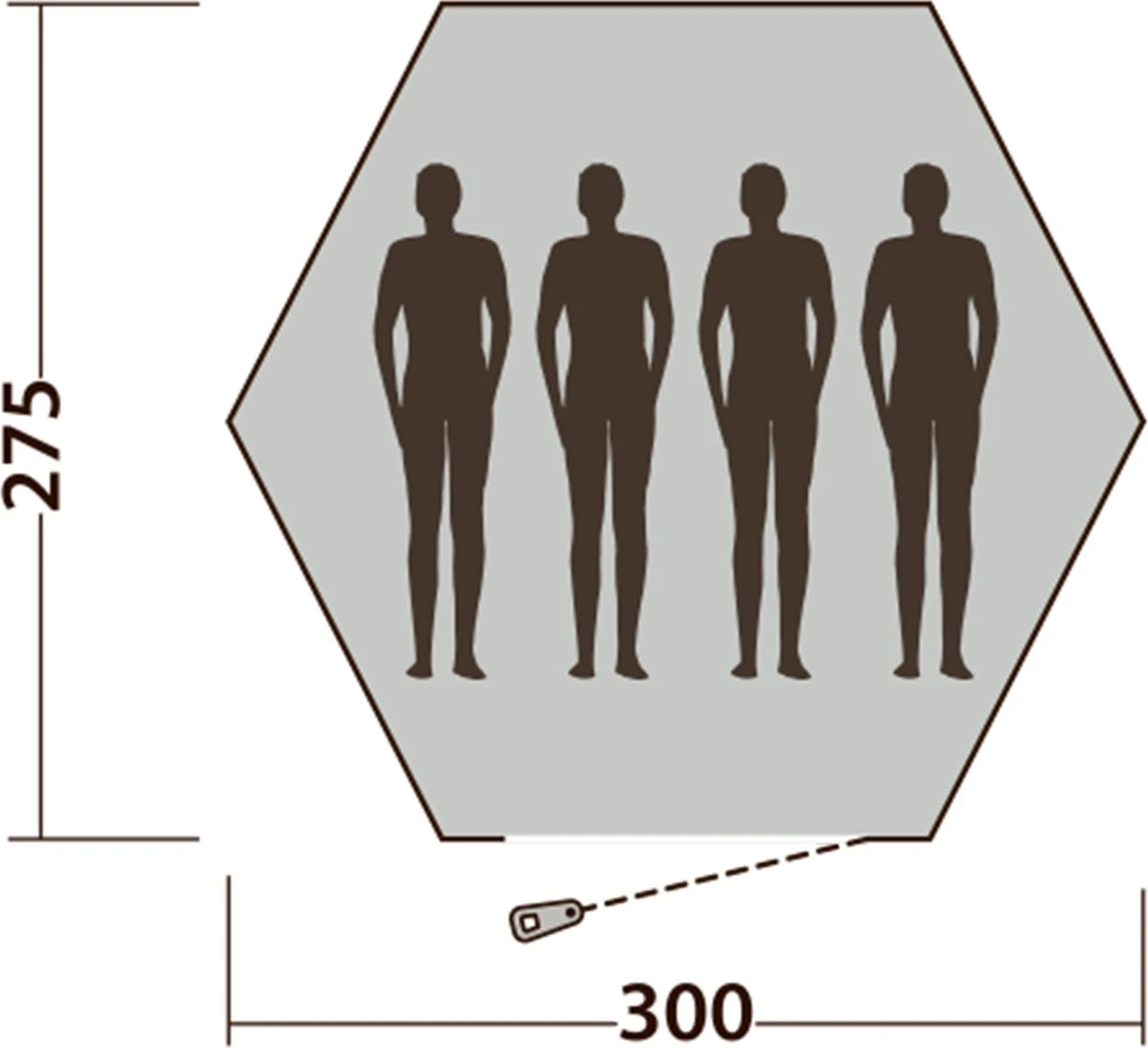 Easy Camp Tent Bolide 400 - Rood - 4 Persoons 5 Easy Camp Tent Bolide 400 - Rood - 4 Persoons - Afbeelding 5