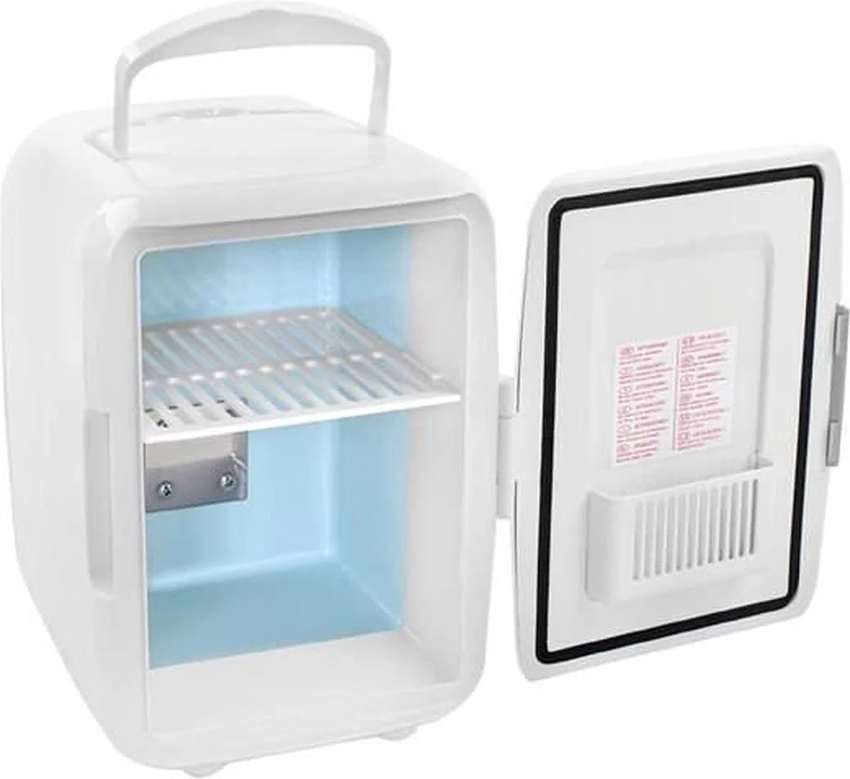 Mobiele Mini Koelkast - Frigobox 220/12 Volt AC/DC Auto/Caravan/Camping - Minibar - Mini Koelkast 4 Liter 6 Mobiele Mini Koelkast - Frigobox 220/12 Volt AC/DC Auto/Caravan/Camping - Minibar - Mini Koelkast 4 Liter - Afbeelding 6