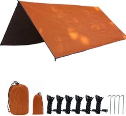 Merkloos TDR - Outdoor Draagbaar Zonnescherm Met Opbergtas - Waterdicht-SPF - Tarps Voor Kamperen300 * 300cm - 3-4Personen - Orange 8 Merkloos TDR - Outdoor Draagbaar Zonnescherm Met Opbergtas - Waterdicht-SPF - Tarps Voor Kamperen300 * 300cm - 3-4Personen - Orange -Buiten Kamperen 1200x1104 5