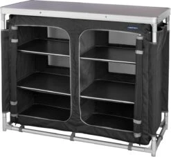 Campart Campingkeuken KI-0734 - Campingkast Groot - 4 Verstelbare Poten - Opvouwbaar En Lichtgewicht - Inclusief Opbergtas - Grijs 20 Campart Campingkeuken KI-0734 - Campingkast Groot - 4 Verstelbare Poten - Opvouwbaar En Lichtgewicht - Inclusief Opbergtas - Grijs -Buiten Kamperen 1200x1105 3