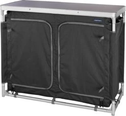 Campart Campingkeuken KI-0734 - Campingkast Groot - 4 Verstelbare Poten - Opvouwbaar En Lichtgewicht - Inclusief Opbergtas - Grijs 21 Campart Campingkeuken KI-0734 - Campingkast Groot - 4 Verstelbare Poten - Opvouwbaar En Lichtgewicht - Inclusief Opbergtas - Grijs -Buiten Kamperen 1200x1105 4