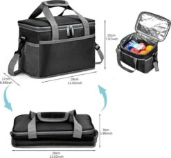 Buxibo Koeltas 9 Liter - Compacte Coolerbag - Inclusief Shouderband