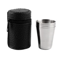 6x Rvs Shot Bekertjes - Borrelglaasjes - Thee/ Koffie Beker - Shotjes Met Leren Case - Bekers 30 ML -Buiten Kamperen 1200x1111 25