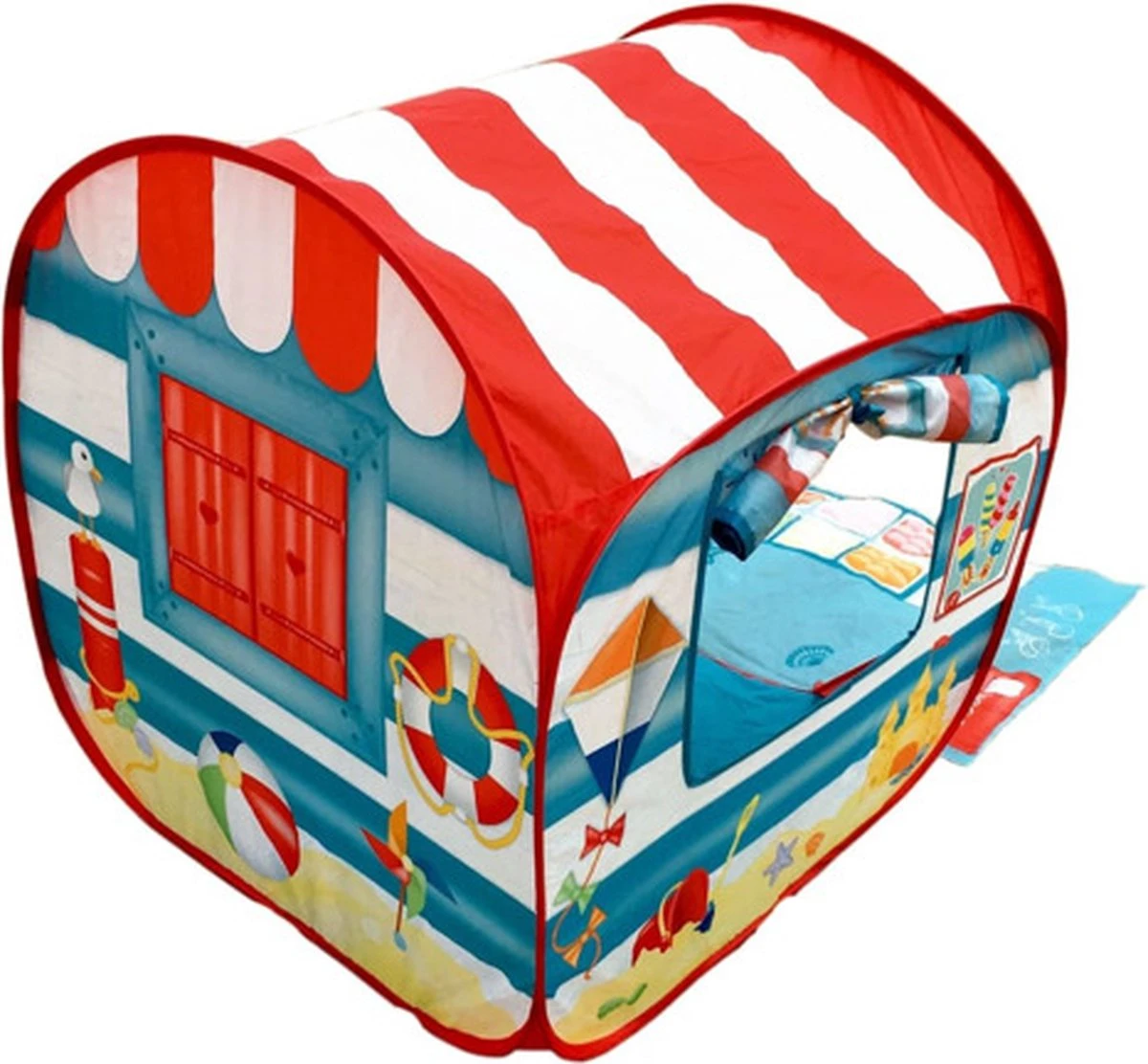 Pop-Up Strandtent: Beach Hut - Speeltent 8 Pop-Up Strandtent: Beach Hut - Speeltent - Afbeelding 8
