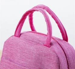 Koeltas - Lunchtas - Volwassenen En Kinderen - Compact & Handig: Zomer - Picknick -School - Lunch - Werk - Klassiek Roze -Buiten Kamperen 1200x1113 5