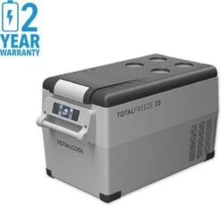 Totalcool Totalfreeze - 35 - Camping Koel/vries Box - 12/24/230 V - 45 Watt- Fluisterstill -Buiten Kamperen 1200x1114 1