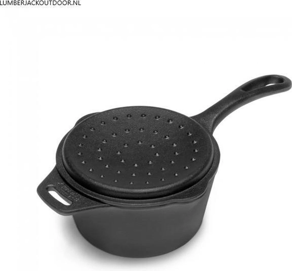 Petromax KR1 Gietijzeren Steelpan Met Deksel (1 Liter) 3 Petromax KR1 Gietijzeren Steelpan Met Deksel (1 Liter) - Afbeelding 3