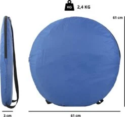 Dutch Mountains Pop-up Omkleedtent -190 X120cm Draagbare Douchetent - Prive-kamer - Multitent -Buiten Kamperen 1200x1115