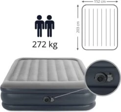 Intex Deluxe Pillow Rest Raised Luchtbed - 2-persoons - 203x152x42 Cm 31 Intex Deluxe Pillow Rest Raised Luchtbed - 2-persoons - 203x152x42 Cm -Buiten Kamperen 1200x1116 1
