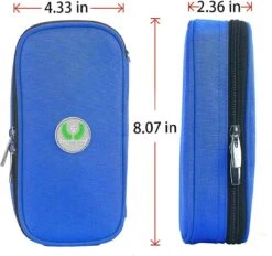 YOUSHARES Insuline Koeltas Diabetici Tas - Medicijnen Diabetici Geïsoleerde Draagbare Koeltas Voor Insuline Pen En Diabetes Koeltas Met 2 Koelaccu's (blauw) 9 YOUSHARES Insuline Koeltas Diabetici Tas - Medicijnen Diabetici Geïsoleerde Draagbare Koeltas Voor Insuline Pen En Diabetes Koeltas Met 2 Koelaccu's (blauw) -Buiten Kamperen 1200x1125 4