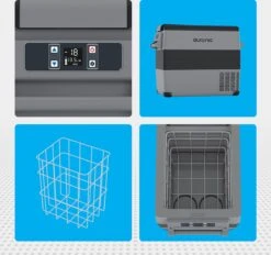 Auronic Elektrische Koelbox - 49.5L - Compressor - 12V En 240V - Grijs -Buiten Kamperen 1200x1129 6