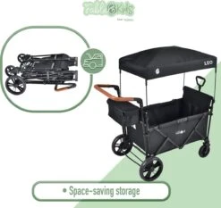 FableKids LEO X2 Lite Opvouwbare Handkar Met Dak Onyx Zwart 18 FableKids LEO X2 Lite Opvouwbare Handkar Met Dak Onyx Zwart -Buiten Kamperen 1200x1131 8