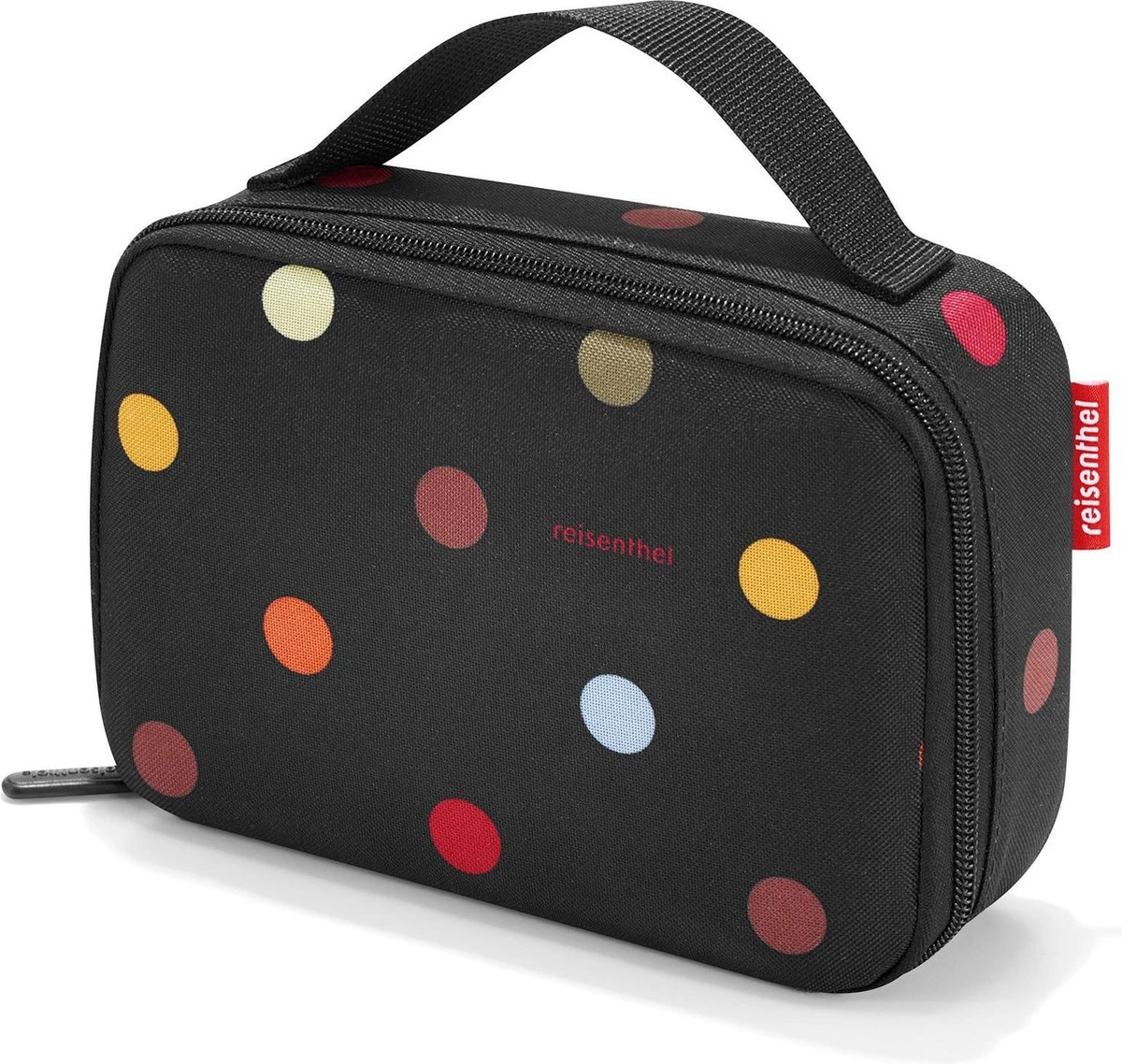 Reisenthel Thermocase Lunchbox - 1,5L - Dots Zwart 1 Reisenthel Thermocase Lunchbox - 1,5L - Dots Zwart