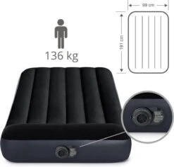 Intex Pillow Rest Classic Twin Luchtbed - 1-persoons - 99x191x25cm -Buiten Kamperen 1200x1148