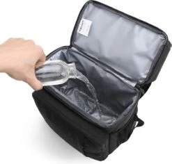 Koeltas Rugzak (28L) - Geschikt Voor 16 Blikjes - Lunchtas Voor Dames En Heren - Zwart 10 Koeltas Rugzak (28L) - Geschikt Voor 16 Blikjes - Lunchtas Voor Dames En Heren - Zwart -Buiten Kamperen 1200x1148 7