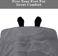 Meisterhome® Mummy Slaapzak - Kamperen - Antraciet - Ca. 220 X 75 Cm - Incl. Draagtas 9 Meisterhome® Mummy Slaapzak - Kamperen - Antraciet - Ca. 220 X 75 Cm - Incl. Draagtas -Buiten Kamperen 1200x1157 2