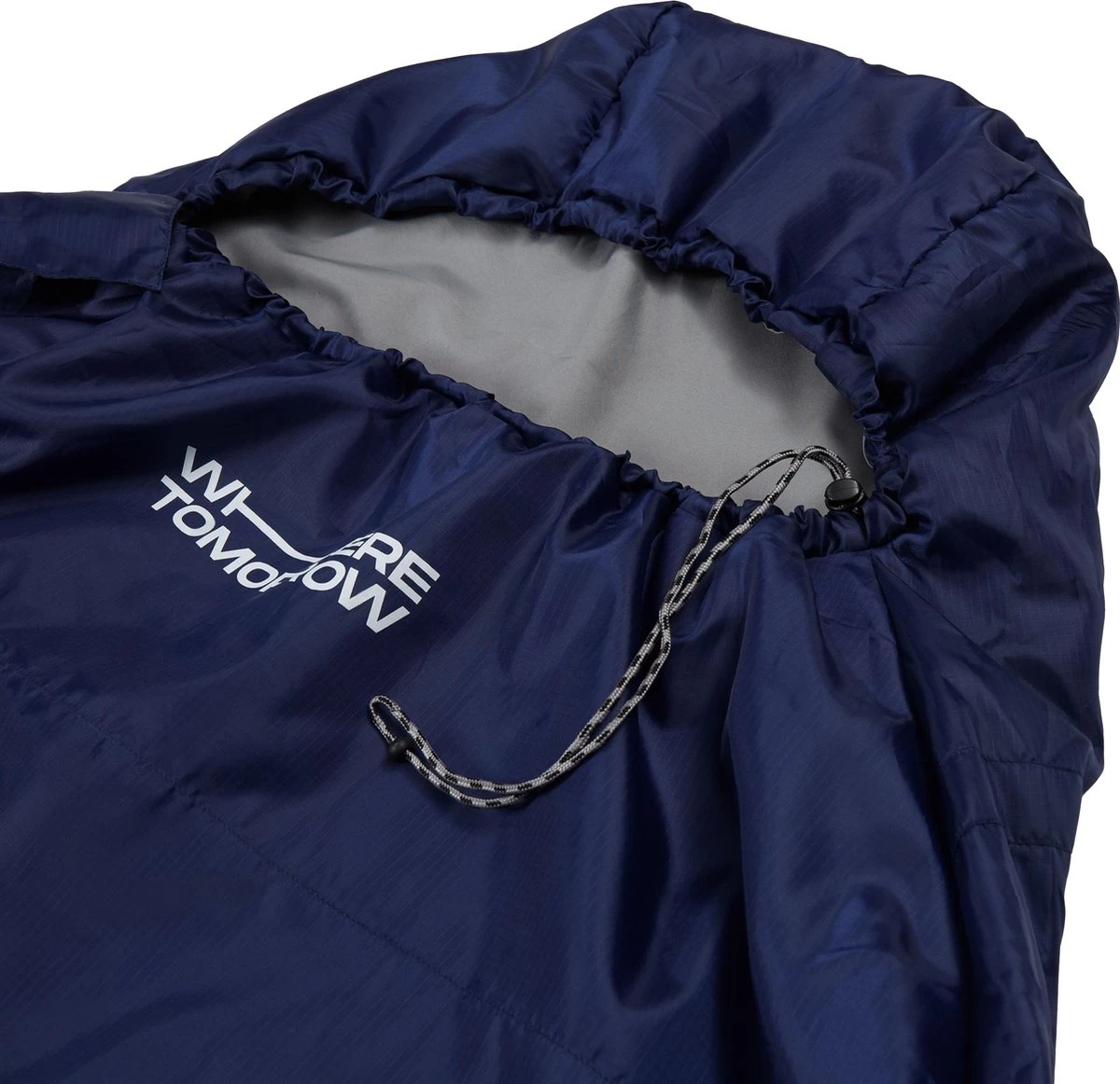 Where Tomorrow Outdoor Slaapzak | Klein En Zacht | 220 X 80 Cm X 50 Cm, Inclusief Opbergzak |ingepakt 26 X 14 Cm | 700g | Marineblauw 3 Where Tomorrow Outdoor Slaapzak | Klein En Zacht | 220 X 80 Cm X 50 Cm, Inclusief Opbergzak |ingepakt 26 X 14 Cm | 700g | Marineblauw - Afbeelding 3