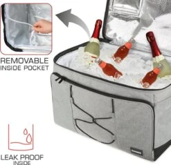 Bomoe Opvouwbare Koeltas IceBreezer KT53 - Koelbox Voor Onderweg - 53x37x32 Cm - 52 Liter - Picknicktas Perfect Voor Barbecues Of Festivals 17 Bomoe Opvouwbare Koeltas IceBreezer KT53 - Koelbox Voor Onderweg - 53x37x32 Cm - 52 Liter - Picknicktas Perfect Voor Barbecues Of Festivals -Buiten Kamperen 1200x1163 5