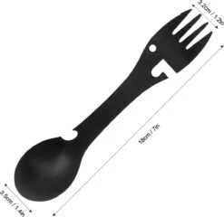 Luverno® - Spork - Incl. Bescherm Hoes - RVS - Bestek To Go - Reisbestek - Keukengadget - 5 In 1 Camping Bestek - Zwart 6 Luverno® - Spork - Incl. Bescherm Hoes - RVS - Bestek To Go - Reisbestek - Keukengadget - 5 In 1 Camping Bestek - Zwart -Buiten Kamperen 1200x1164 13