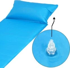 Springos Slaapmat | Zelfopblazend | 186 Cm | Inclusief Hoes & Hoofdkussen | Lichtblauw 32 Springos Slaapmat | Zelfopblazend | 186 Cm | Inclusief Hoes & Hoofdkussen | Lichtblauw -Buiten Kamperen 1200x1166 8