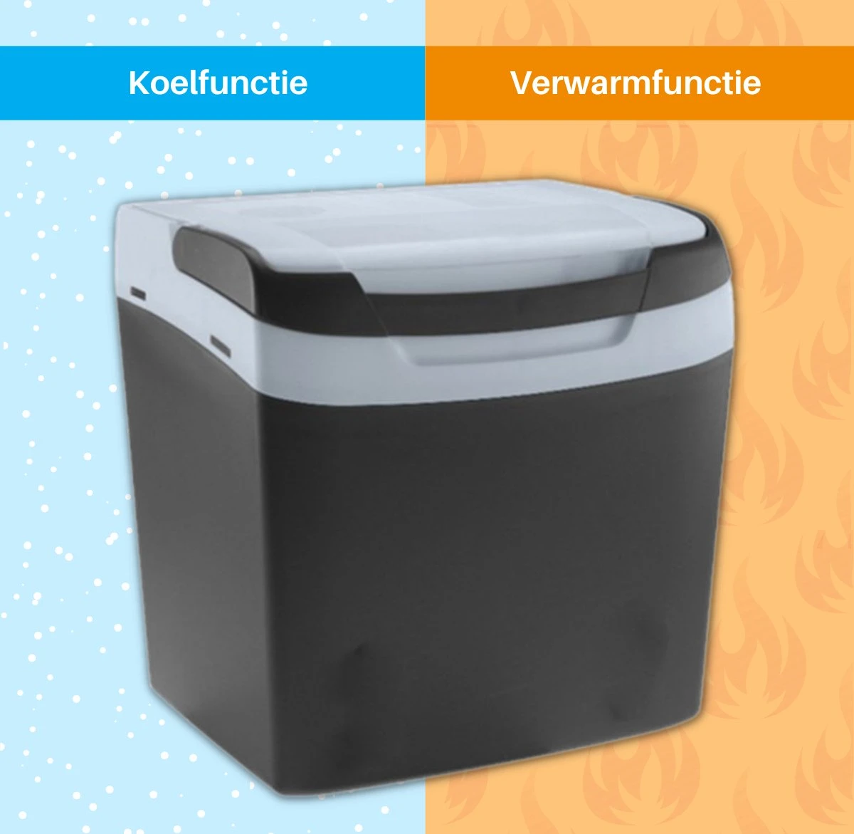 Mobicool ME26 DC H/C Thermo-elektrische Koelbox - 25L - 12 Volt - Grijs - Voor In De Auto 4 Mobicool ME26 DC H/C Thermo-elektrische Koelbox - 25L - 12 Volt - Grijs - Voor In De Auto - Afbeelding 4