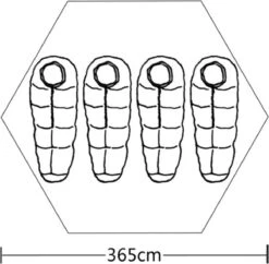 VidaXL Tent 4-persoons Grijs 13 VidaXL Tent 4-persoons Grijs -Buiten Kamperen 1200x1174