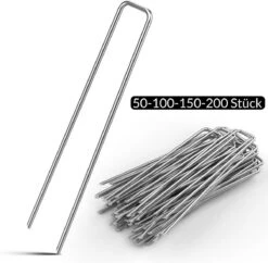 Gardebruk Haringen Set Van 100 Gegalvaniseerd Staal LxØ 150x2,7mm 10 Gardebruk Haringen Set Van 100 Gegalvaniseerd Staal LxØ 150x2,7mm -Buiten Kamperen 1200x1174 3