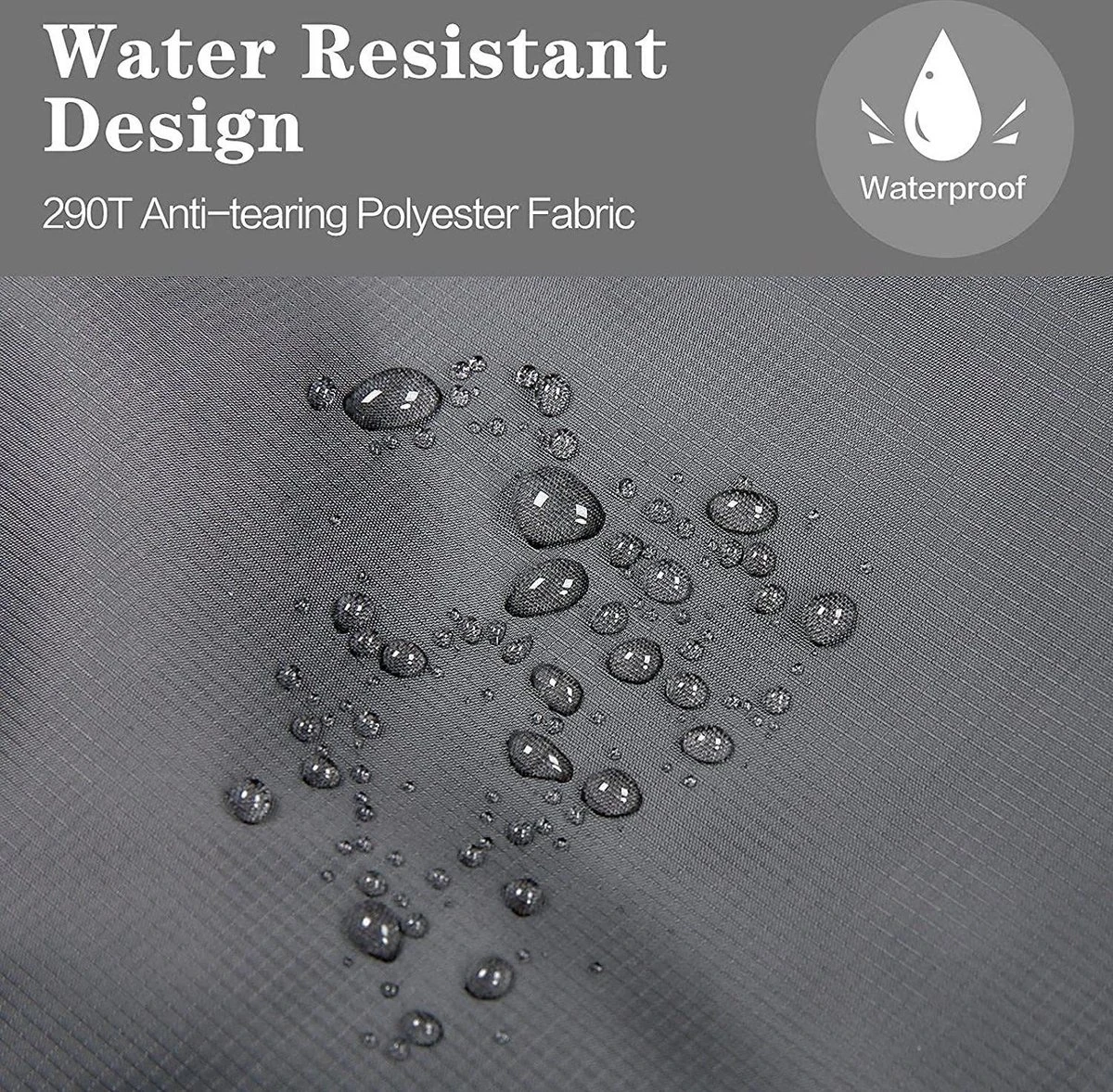 Meisterhome® Mummy Slaapzak - Kamperen - Antraciet - Ca. 220 X 75 Cm - Incl. Draagtas 4 Meisterhome® Mummy Slaapzak - Kamperen - Antraciet - Ca. 220 X 75 Cm - Incl. Draagtas - Afbeelding 4