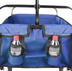 Merkloos Bolderkar - Bolderkar Opvouwbaar - Bolderwagen - Bolderwagen Opvouwbaar - Blauw -Buiten Kamperen 1200x1178 30