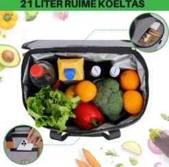 Brisby 4 Laags Geïsoleerde Koeltas - Boodschappentas 21 Liter - Grijs 13 Brisby 4 Laags Geïsoleerde Koeltas - Boodschappentas 21 Liter - Grijs -Buiten Kamperen 1200x1180 10