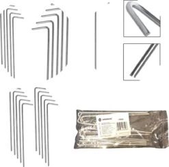 Springos Tentharingen | Haringen | Grondpennen | Staal | 10 Stuks 17 Springos Tentharingen | Haringen | Grondpennen | Staal | 10 Stuks -Buiten Kamperen 1200x1182 11