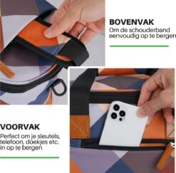 Brisby 4 Laags Geïsoleerde Koeltas - Boodschappentas 21 Liter - Block 18 Brisby 4 Laags Geïsoleerde Koeltas - Boodschappentas 21 Liter - Block -Buiten Kamperen 1200x1182 12