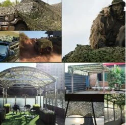 Camouflagenet 3x5m Groen 13 Camouflagenet 3x5m Groen -Buiten Kamperen 1200x1189 10