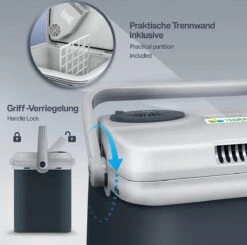 Tillvex- Koelbox, Coolbox, 32 Liter, Grijs -Buiten Kamperen 1200x1189 15