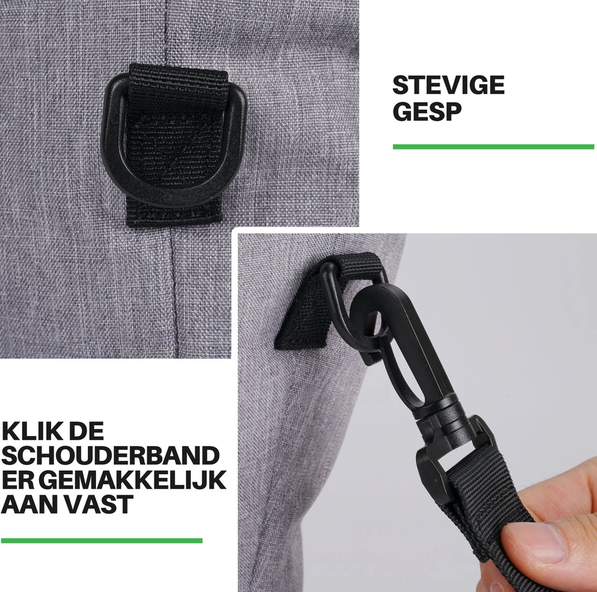 Brisby 4 Laags Geïsoleerde Koeltas - Boodschappentas 21 Liter - Grijs 11 Brisby 4 Laags Geïsoleerde Koeltas - Boodschappentas 21 Liter - Grijs - Afbeelding 11