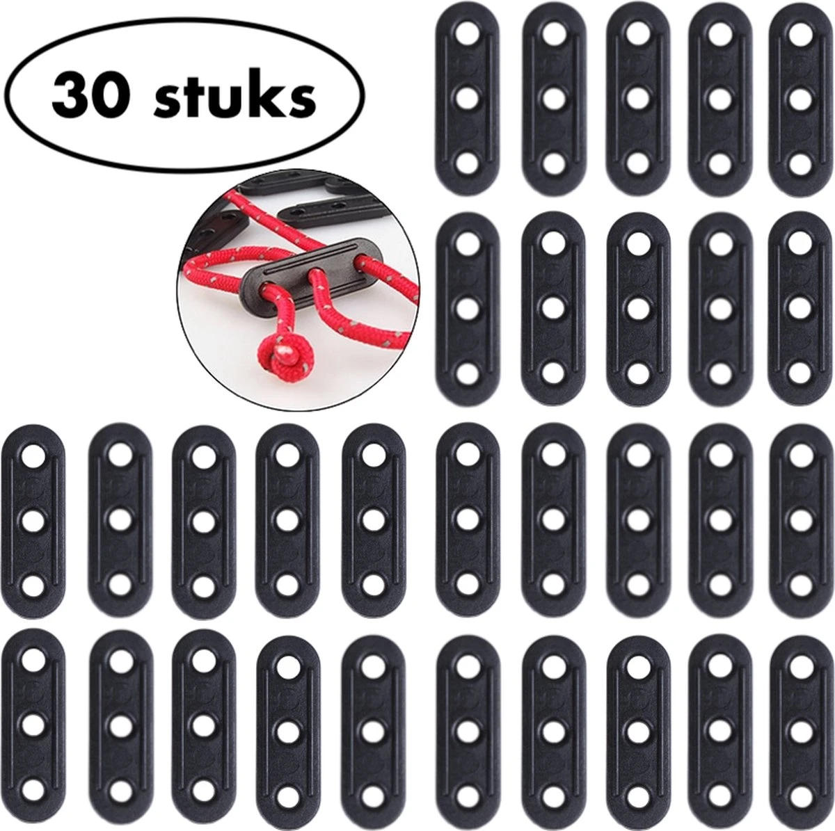 Plastic Scheerlijn Spanner - Scheerlijn - Scheerlijnspanners - 30 Stuks 1 Plastic Scheerlijn Spanner - Scheerlijn - Scheerlijnspanners - 30 Stuks