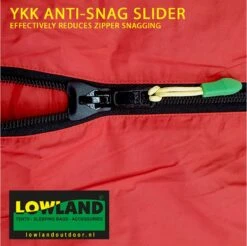 LOWLAND OUTDOOR® Donzen Slaapzak - Companion Economy - 210x80 Cm - Rood 16 LOWLAND OUTDOOR® Donzen Slaapzak - Companion Economy - 210x80 Cm - Rood -Buiten Kamperen 1200x1196 10