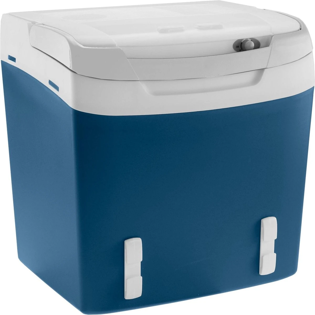 Mobicool MS26 Thermo-elektrische Koelbox Met Veiligheidsgordel Clip - 25l - 12/230v- Blauw/wit 1 Mobicool MS26 Thermo-elektrische Koelbox Met Veiligheidsgordel Clip - 25l - 12/230v- Blauw/wit