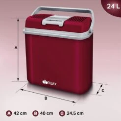 Tillvex- Koelbox, Coolbox, 24 Liter, Rood 13 Tillvex- Koelbox, Coolbox, 24 Liter, Rood -Buiten Kamperen 1200x1199 10