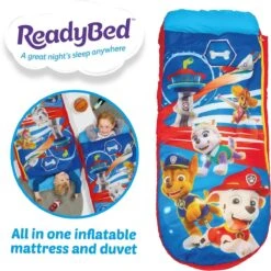 Paw Patrol Junior ReadyBed-2 In 1 Kids Sleeping Inflatable Air Bed In A Bag With A Pump, Polyester, Single 12 Paw Patrol Junior ReadyBed-2 In 1 Kids Sleeping Inflatable Air Bed In A Bag With A Pump, Polyester, Single -Buiten Kamperen 1200x1199 7