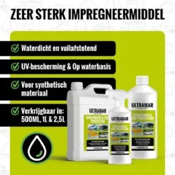 Ultramar - Sprayhood & Tent Protector 2,5L - Impregneermiddel Voor Bootkap, Tent, Cabriodak - Maakt Waterdicht En Geeft Extra Bescherming 9 Ultramar - Sprayhood & Tent Protector 2,5L - Impregneermiddel Voor Bootkap, Tent, Cabriodak - Maakt Waterdicht En Geeft Extra Bescherming -Buiten Kamperen 1200x1200 1078