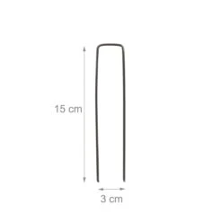 Relaxdays 100x Gronddoekpen - Grondanker - Haring - Gronddoekhaak - Grondhaken - 2mm 14 Relaxdays 100x Gronddoekpen - Grondanker - Haring - Gronddoekhaak - Grondhaken - 2mm -Buiten Kamperen 1200x1200 1110