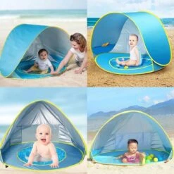 Seidon Strandtent Baby - Pop Up Tent - UV Bescherming - Baby En Kind - Waterdicht - Zwembadje - UV Bescherming -Buiten Kamperen 1200x1200 1115