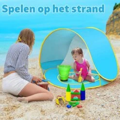 Seidon Strandtent Baby - Pop Up Tent - UV Bescherming - Baby En Kind - Waterdicht - Zwembadje - UV Bescherming -Buiten Kamperen 1200x1200 1116