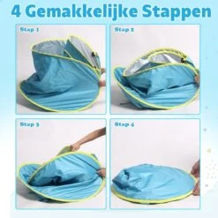 Seidon Strandtent Baby - Pop Up Tent - UV Bescherming - Baby En Kind - Waterdicht - Zwembadje - UV Bescherming -Buiten Kamperen 1200x1200 1117