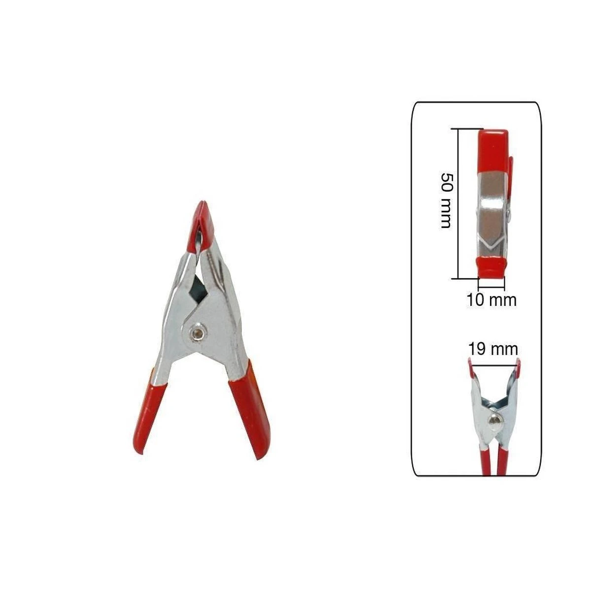 Benson Metalen Veerklem - 50 Mm - 8 Stuks 5 Benson Metalen Veerklem - 50 Mm - 8 Stuks - Afbeelding 5