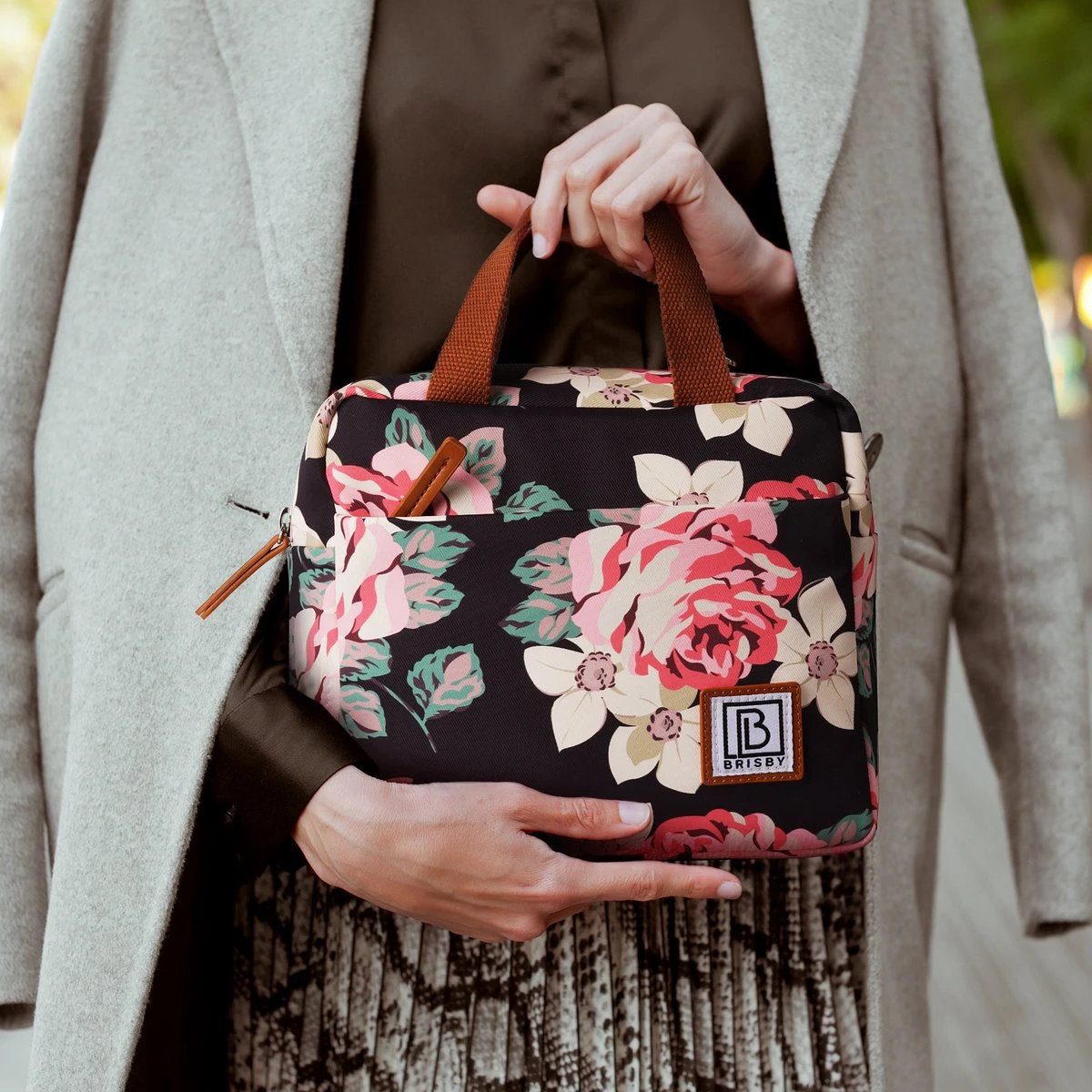 Brisby 4 Laags Geïsoleerde Koeltas - Lunchtas 4 Liter - Bloemetjes 6 Brisby 4 Laags Geïsoleerde Koeltas - Lunchtas 4 Liter - Bloemetjes - Afbeelding 6