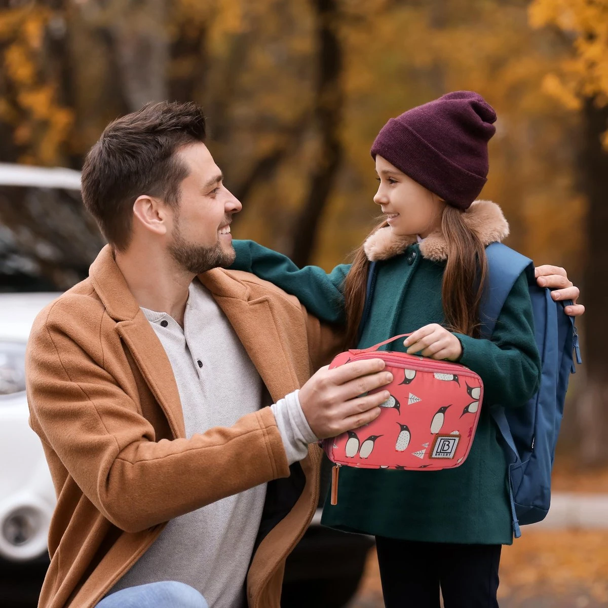 Brisby 4 Laags Geïsoleerde Koeltas - Lunchtas 1.5 Liter - Roze Pinguïn 5 Brisby 4 Laags Geïsoleerde Koeltas - Lunchtas 1.5 Liter - Roze Pinguïn - Afbeelding 5