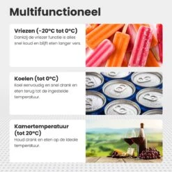 Auronic Elektrische Koelbox - 30.4L - Compressor - 12V En 240V - Grijs 19 Auronic Elektrische Koelbox - 30.4L - Compressor - 12V En 240V - Grijs -Buiten Kamperen 1200x1200 1270